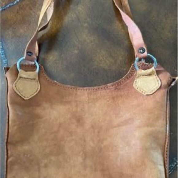 Very nice leather shoulder bag - Picture 2 of 3